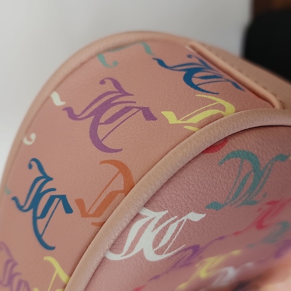 JUICY COUTURE Pink Multicolor Logo Women's Bag - Picture 5 of 7